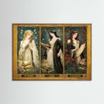 mockup.jpg The Three Muses — Clio, Calliope & Euterpe | Framed Greek Mythology Wall Art | History, Poetry & Music | Timeless Classical Art Print
